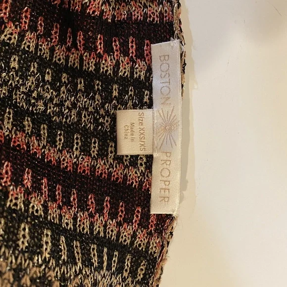 Womens Boho Poncho Knit Fringe Rhuana XXS/XS - Picture 4 of 6